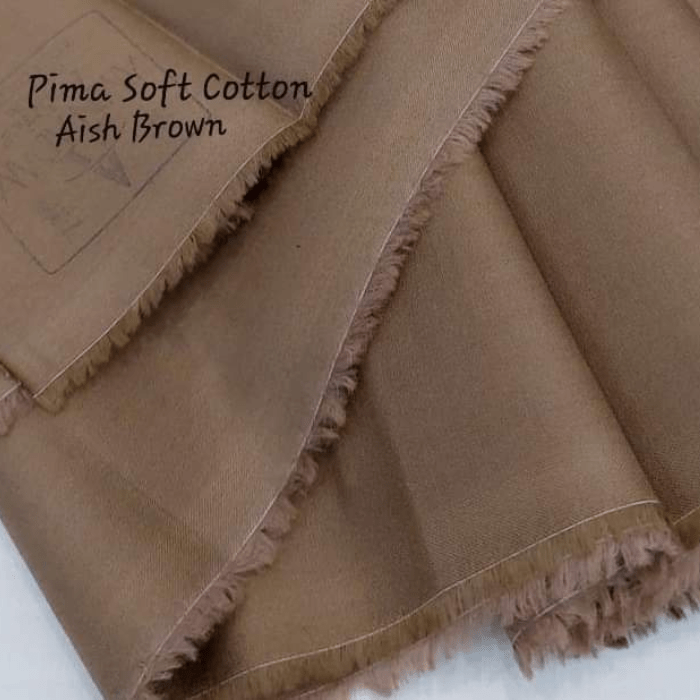 Universal Pure Pima Soft Cotton (Aish Brown)