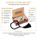 Black Oud and White Oud attar set by Mian Cloth