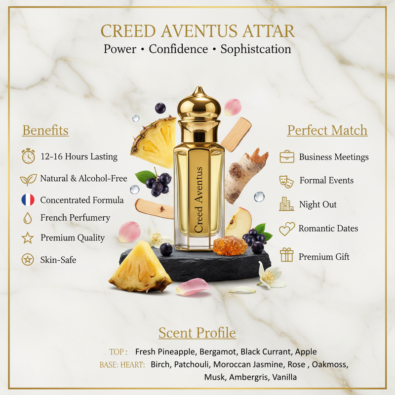 Aventus Creed premium perfume oil