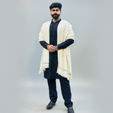 Pure Wool Shawl _ Off White