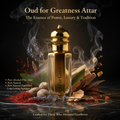 Oud For Greatness attar bottle by Mian Cloth
