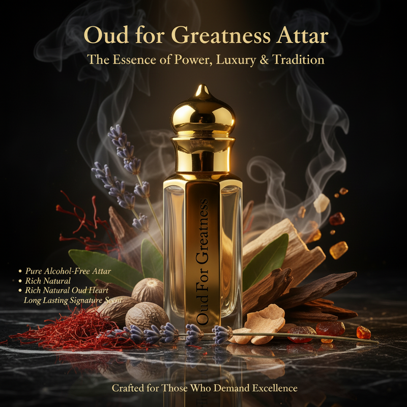 Oud For Greatness attar bottle by Mian Cloth
