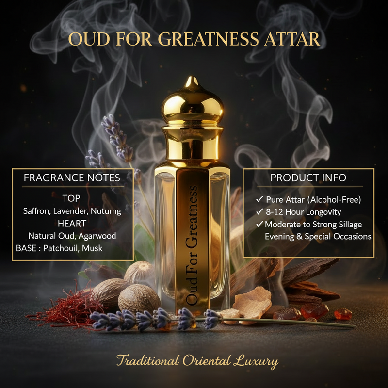 Oud For Greatness premium oud perfume oil