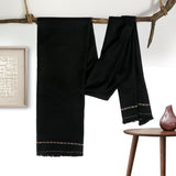 Australian Lambswool Shawl | Black