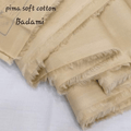 Badami Universal Pure Pima Soft Cotton unstitched fabric for men